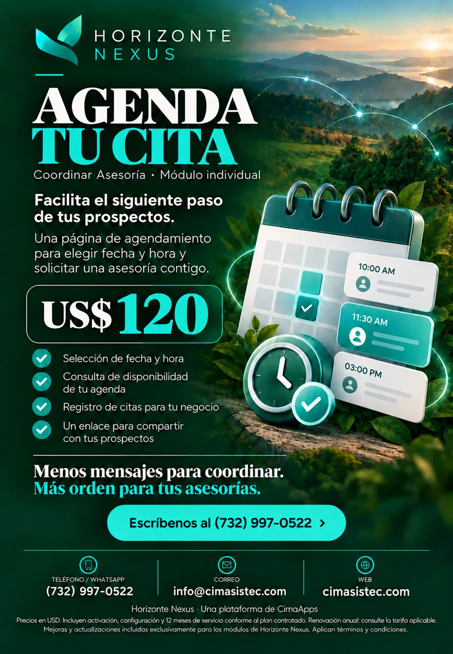 Agenda tu Cita